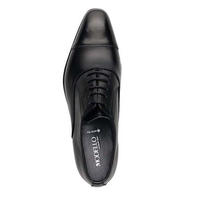 【GORE-TEX】モデロ MODELLO ゴアテックス 高級 ストレートチップ 内羽根 ドレスシューズ DM851G BLACK 25.0