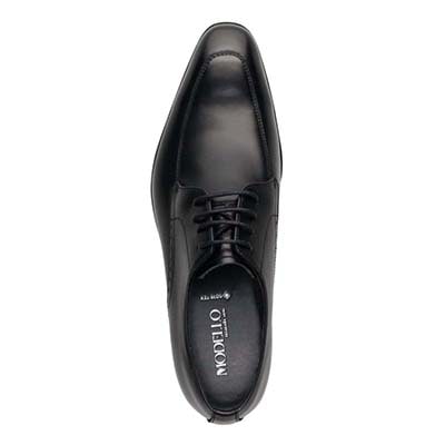 【GORE-TEX】モデロ MODELLO ゴアテックス 高級 ユーチップ 外羽根 ドレスシューズ DM852G BLACK 25.0