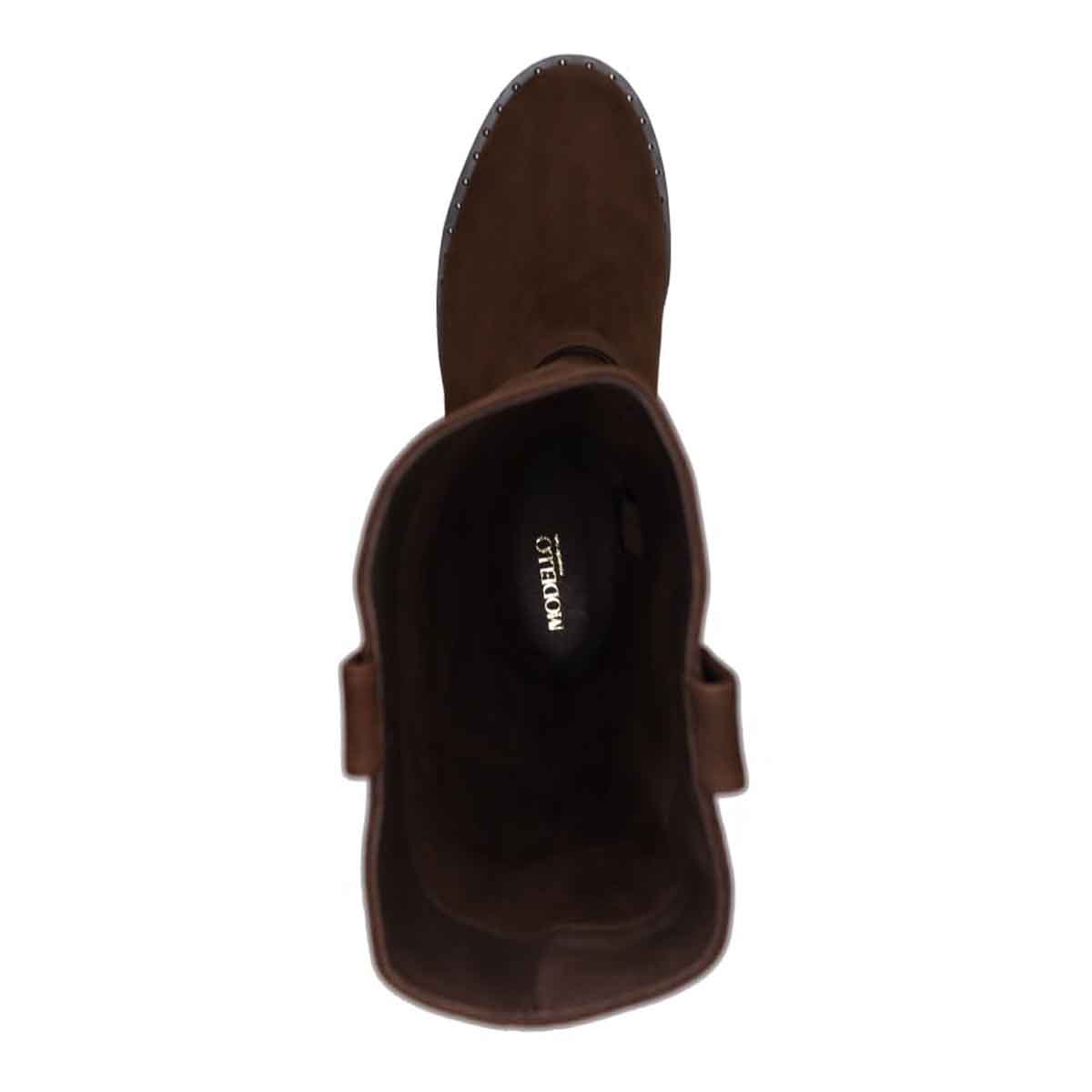 モデロ MODELLO 大人女性が履きこなすエンジニアブーツ　DML1401 D-BROWN-N 23.0