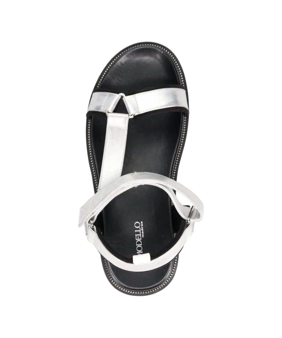 モデロ MODELLO ウェッジサンダル  DML1926 SILVER M　(23.0～23.5)