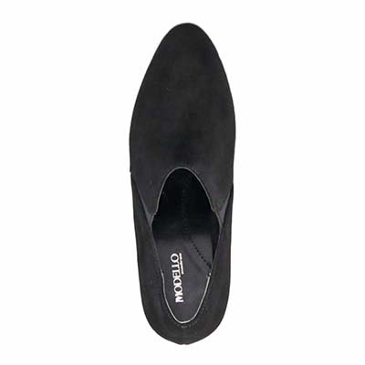 【撥水仕様】モデロ MODELLO 美脚ブーティ　DML1933 BLACK-SILKY 23.0