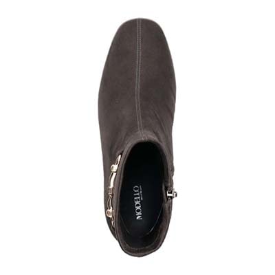 【撥水仕様】モデロ MODELLO ショートブーツ  DML3103 GRAY-SILKY 23.0