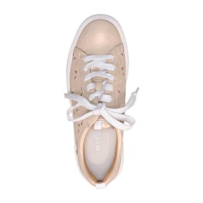 【撥水仕様】モデロ MODELLO ローカットスニーカー　DML6051 GOLD 23.0