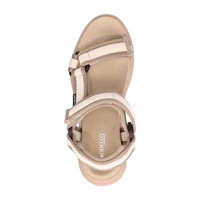 モデロ MODELLO 軽量ウェッジスポーツサンダル　DML6059X BEIGE 23.0
