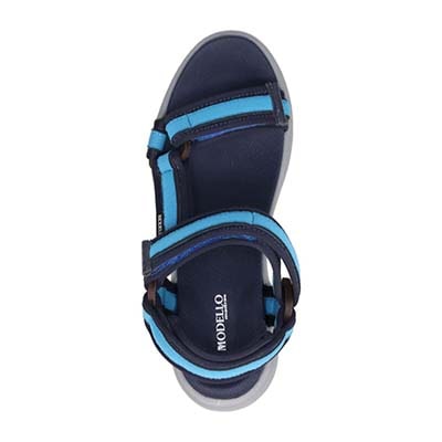 モデロ MODELLO 軽量ウェッジスポーツサンダル　DML6059X BLUE 23.0