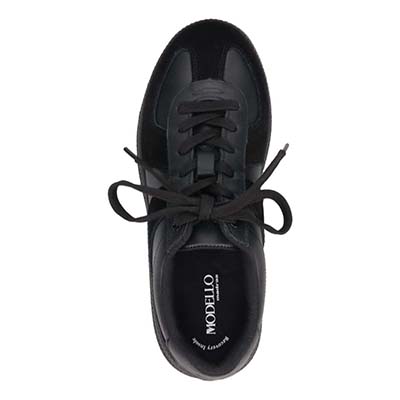 モデロ MODELLO 「リカバリーインソール」搭載で指圧効果により血行を115％促進。Recoveryジャーマントレーナー 　DML6068R BLACK 23.0