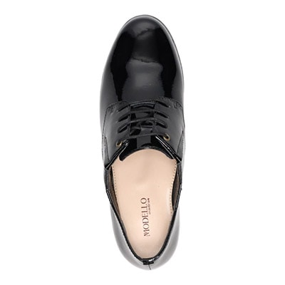 モデロ MODELLO レースアップシューズ DML7106A BLACK-ENAMEL 23.0