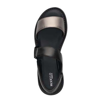 定番モールドソールで歩きやすく♪太めステッチがポイント♪カジュアルサンダル DML7115 ETHANE M　(23.0～23.5)