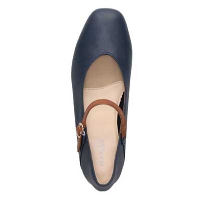 モデロ MODELLO ソフトスクエア  ストラップシューズ  DML7136 NAVY/C 23.0