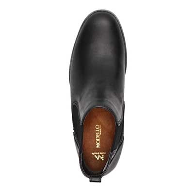 モデロ MODELLO 特許 metaインソール搭載 3.5cm 定番サイドゴアブーツ DML7150MT BLACK 23.0