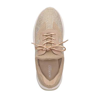 モデロ MODELLO　Quick Fitタイプ カジュアルニットスニーカー  DML8817 BEIGE 23.0