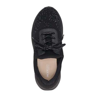 モデロ MODELLO　Quick Fitタイプ カジュアルニットスニーカー  DML8817 BLACK/BLACK 23.0