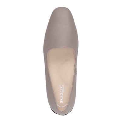 モデロ MODELLO 「Recovery Shiatsu Insole」搭載で指圧効果により血行をよくする。快適な履き心地のスクエアシューズ DML8829R GREGE 23.0