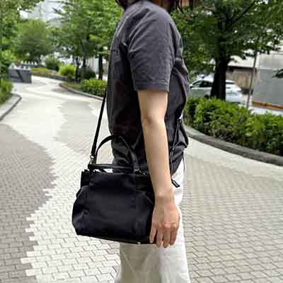 モデロ MODELLO　2WAY トートバッグ（ショルダーストラップ付き）バッグ　DMLB500 BLACK FREE