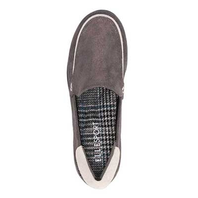 エル スポーツ ELLESPORT 【軽量】ストレッチ素材でフィット感アップ♪カジュアルスリッポンシューズ ESP11592C GRAY-M 23.0