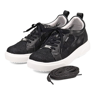 エル スポーツ ELLESPORT インヒールスニーカー　ESP12566V3 BLACK 23.0