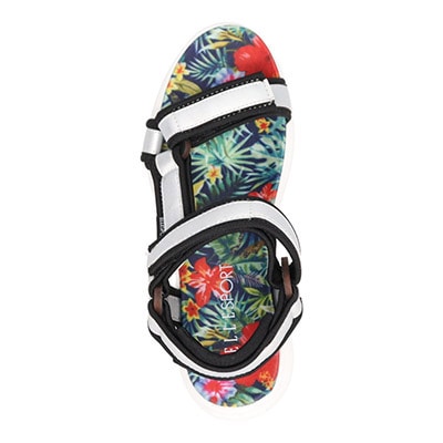 エル スポーツ ELLESPORT 軽量ウェッジスポーツサンダル  ESP12575 SILVER 23.0