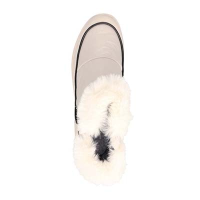 【防水仕様】エル スポーツ ELLESPORT BLACK LABELシリーズ　ファー付きブーツ　ESP12589 IVORY 23.0