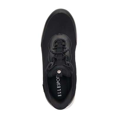 エル スポーツ ELLESPORT クイックフィットエアソールスニーカー　ESP12599 BLACK 23.0