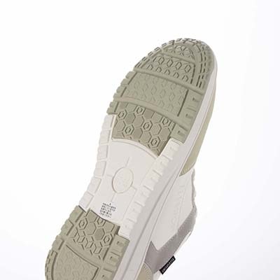 【4cm4時間防水設計】エル スポーツ ELLESPORT　厚底クイックフィットスニーカー     ESP12606 WHITE/MINT 23.0