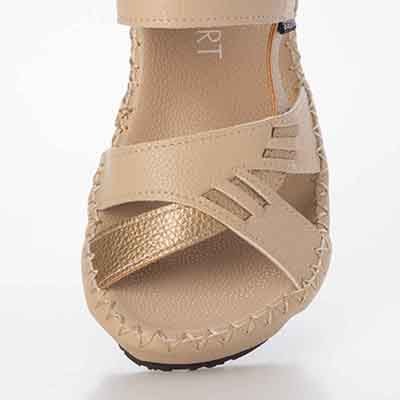 エル スポーツ ELLESPORT 　2WAYウェッジサンダル　ESP12741 OAK 23.0