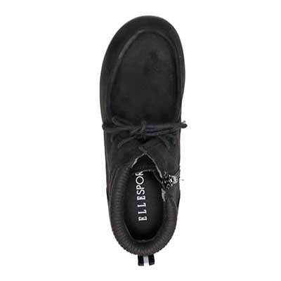 エル スポーツ ELLESPORT レースアップカジュアルブーツ　ESP14503 BLACK 23.0