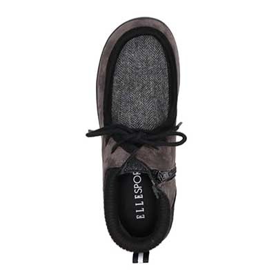 エル スポーツ ELLESPORT レースアップカジュアルブーツ　ESP14503 GRAY/C 23.0