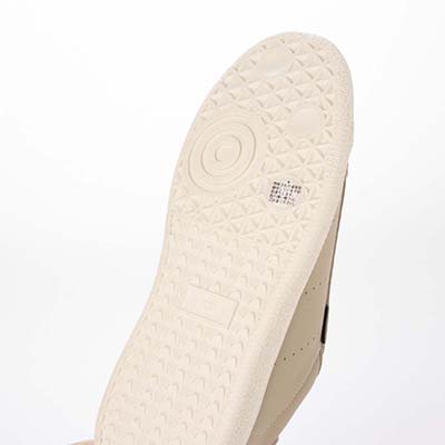 【ユニセックス】エル スポーツ ELLESPORT 2.5cmヒールのローテクコートスニーカー ESP14510 BEIGE 23.0