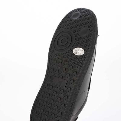 【ユニセックス】エル スポーツ ELLESPORT 2.5cmヒールのローテクコートスニーカー ESP14510 BLACK 23.0