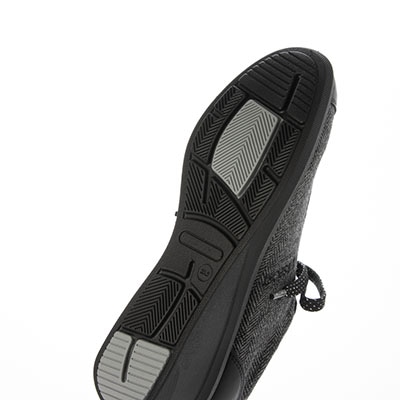 エル スポーツ ELLESPORT レースアップウェッジスニーカー　ESP14707 GRAY-TX 23.0