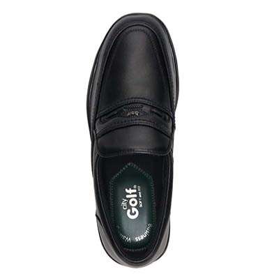 シティ ゴルフ City Golf実績と人気がある定番シリーズ　カジュアルスリッポンシューズ　GF8601 BLACK 25.0