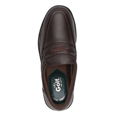 シティ ゴルフ City Golf実績と人気がある定番シリーズ　カジュアルスリッポンシューズ　GF8602 D-BROWN 25.0