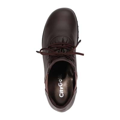 シティ ゴルフ City Golf  幅広4Eラスト サイドゴアカジュアルブーツ 防滑ソール GFL1126H D-BROWN 23.0