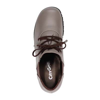 シティ ゴルフ City Golf  幅広4Eラスト サイドゴアカジュアルブーツ 防滑ソール GFL1126H GRAY 23.0