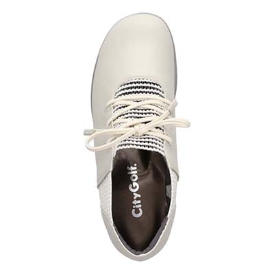 シティ ゴルフ City Golf  幅広4Eラストのカジュアルサマーブーツ　GFL1127 IVORY 23