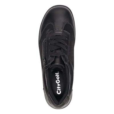 シティ ゴルフ City Golf 定番人気の軽量ソール レースアップカジュアルシューズ　GFL1522 BLACK/C 23.0