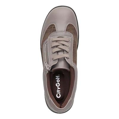 シティ ゴルフ City Golf 定番人気の軽量ソール レースアップカジュアルシューズ　GFL1522 D-OAK/C 23.0