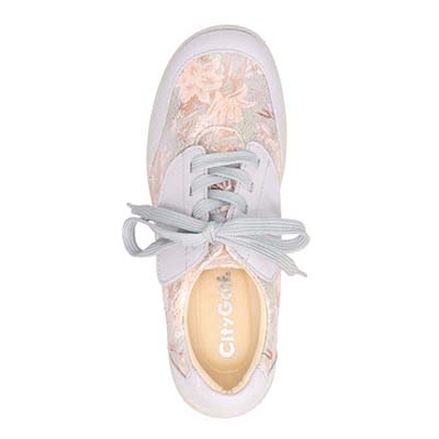 シティ ゴルフ City Golf  すっと履けるワンタッチレースアップシューズ  GFL1525 L-GRAY-PR 23.0