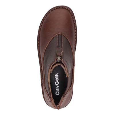 シティ ゴルフ City Golf  アウトステッチ製法 カジュアルショートブーツ　GFL20140 NAVY 23.0