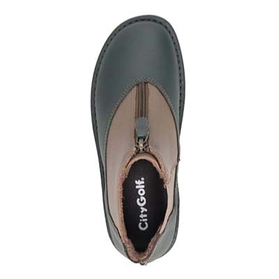 シティ ゴルフ City Golf  アウトステッチ製法 カジュアルショートブーツ　GFL20140 NAVY 23.0