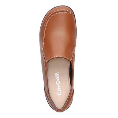 シティ ゴルフ City Golf  オブリークラスト　スリッポンカジュアルシューズ　GFL20142 CAMEL 23.0