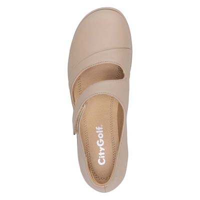 シティ ゴルフ City Golf    プラット製法のソフトカジュアルシューズ　GFL20144 BEIGE 23.0