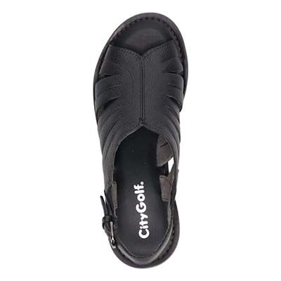 シティ ゴルフ City Golf  爽やかなサマーサンダル　GFL20145 BLACK M　(23.0～23.5)