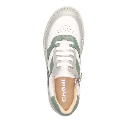 シティ ゴルフ City Golf  アウトステッチ製法のソフトカジュアルシューズ　GFL20147 BLACK/C 23.0