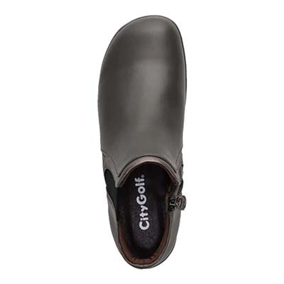 シティ ゴルフ City Golf 幅広4Eラスト サイドゴアブーツ GFL20149 D-GRAY 23.0