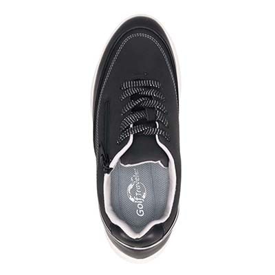 ゴルフトラベラー 晴雨兼用 コンフォートスニーカー　GFL2102V BLACK 23.0