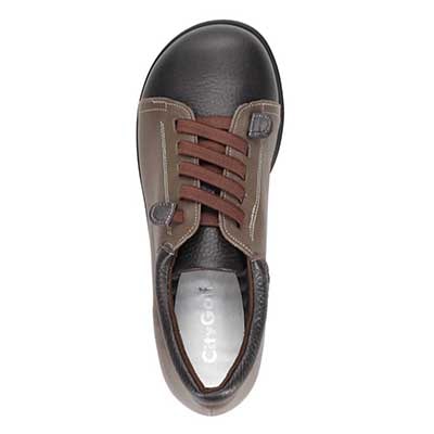 シティ ゴルフ City Golf  幅広５Eラストのレースアップカジュアルシューズ　GFL5301 D-OAK/C 23.0