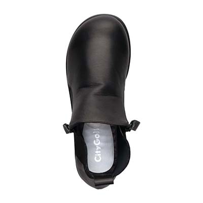 シティ ゴルフ City Golf  幅広５Eラストのカジュアルブーツ　GFL5308 BLACK/C 23.0