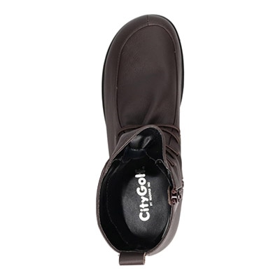 シティ ゴルフ City Golf 3.0cmショートブーツ  GFL7504 CHOCOLATE 23.0
