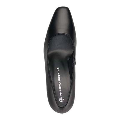 HIROKO KOSHINO ラインの綺麗なベーシックパンプス　HKL5150 BLACK 23